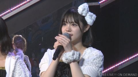 【HKT48】田中優香、劇場公演にて卒業発表