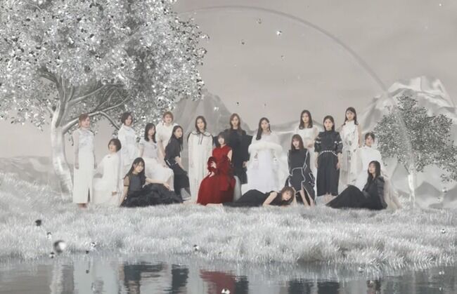 乃木坂46のジャケ写解禁！中西アルノだけ赤衣装で他メンは白黒衣装！公式Twitter大炎上！！！【29thシングル Actually... 中西アルノ初センター曲】