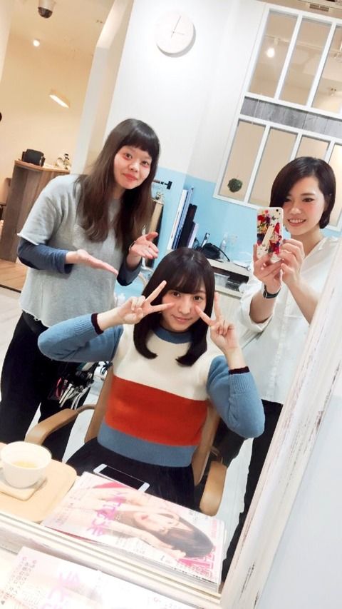 【画像アリ】栗原紗英ちゃんは美容師より美人さん【HKT48】