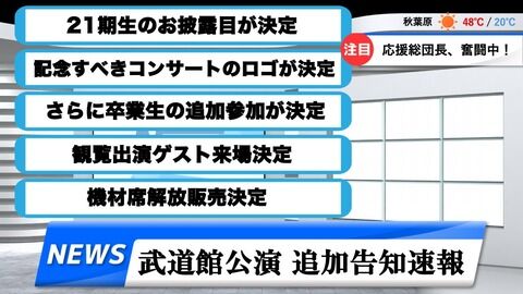AKB 21期生を日本武道館でお披露目させるのはやり過ぎじゃね？ 普通は劇場公演だろ？