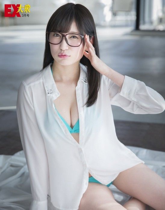 [画像] NMB48吉田朱里「EX大衆 2016年3月号」オフショット 2
