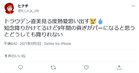【闇深】ジャニオタ「9年間の貢ぎがパーになると思うとどうしても降りれない」