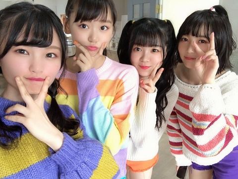 【朗報】難波鉄砲隊其之八のルックスがNMB48ユニット史上最強レベル