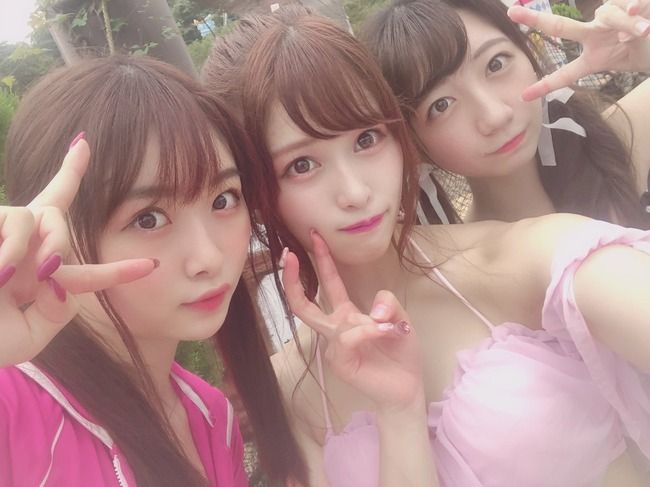 【朗報】AKB48達家真姫宝、田北香世子、高橋希良の水着プール写真キタ━━━━(゚∀゚)━━━━!!