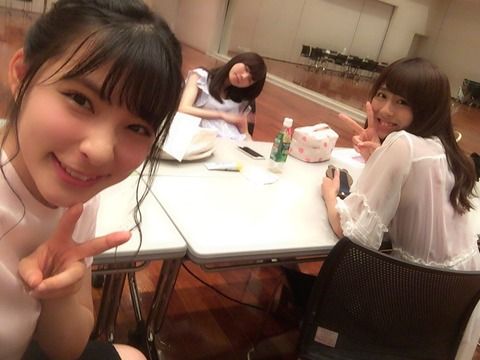 【画像アリ】スケスケなのに…【HKT48】