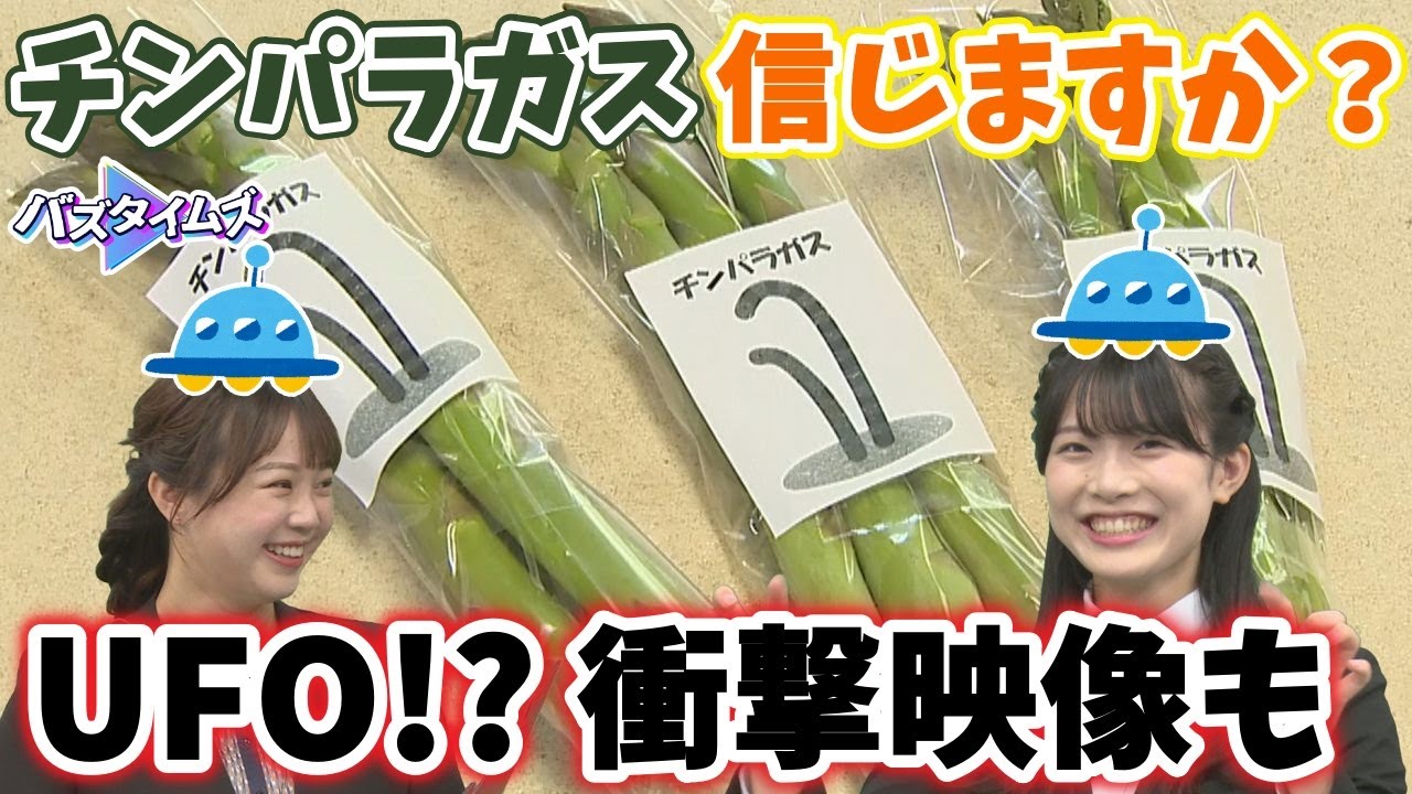【動画】NGT48 小越春花MC「バズタイムズ」チンパラガスを信じますか?規格外品をユニークにPR UFO記念日にまさかの衝撃映像!?【2023.6.23 OA】