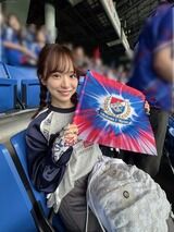 AKB48倉野尾成美（熊本県出身）さん 横浜（F）マリノスのサポーターになるなる