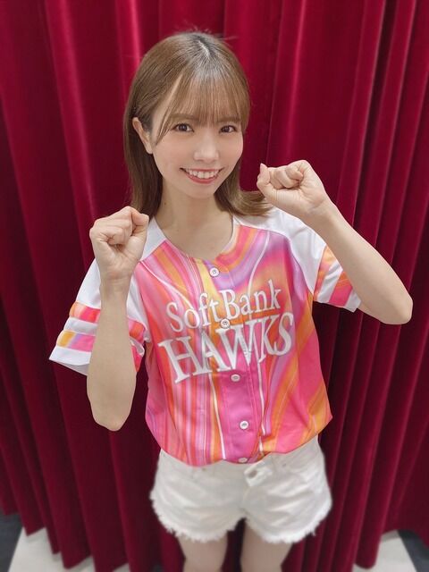 【画像アリ】渕上舞、ホークスvsタイガースYouTube生配信に生出演