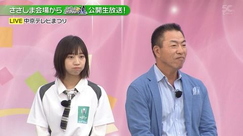 日高優月ちゃん、なぜか悲しそうな顔でテレビに出る
