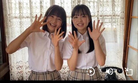 昭和な感じがかわいいHKTメン