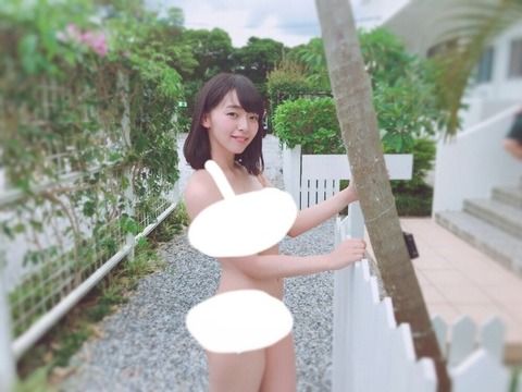 高畑結希が水着を隠した結果、余計にエ□くなる事態にｗｗｗｗｗ