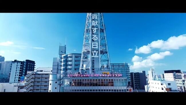 NMBの新曲MV、なかなか危険な場所で撮影される!(通天閣で命綱付けてダンス!)【NMB48 30th Single がんばらぬわい】