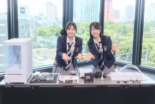 AKB48の新井彩永さん＆奥本カイリさんと最新の自作パソコンを組み立ててみた、ｷﾀ━━━━(ﾟ∀ﾟ)━━━━!!【さえちゃん・カイリ】