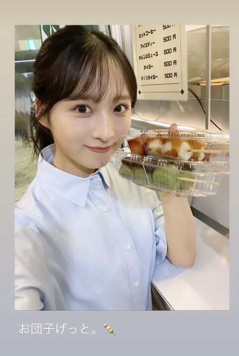 【AKB48】ゆいゆい、ヲタに囲まれながらだんごを買う【小栗有以】