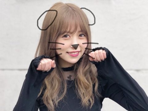 冨吉明日香がギャルみたいになってる
