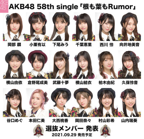 【悲報】AKB48の新陳代謝が悪すぎる。半年間も卒業発表無し