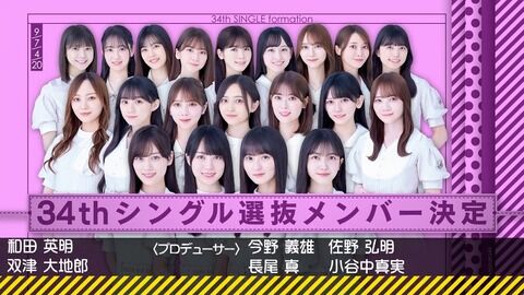 乃木坂46さん最新シングル、賀喜遥香と遠藤さくらがダブルセンター