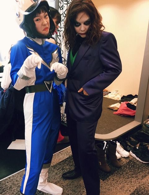 ジョーカーメイクした村重杏奈が凄いw w w w w w