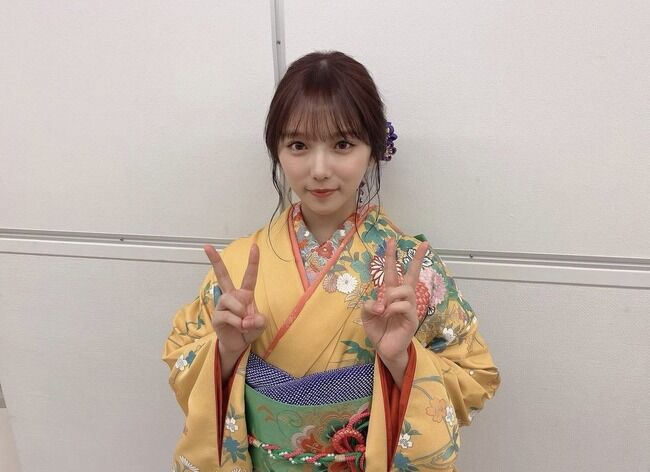 【乃木坂46】与田祐希、年始は久々“家族時間”を堪能　うさぎコス＆着物姿で新年の挨拶！！！！！