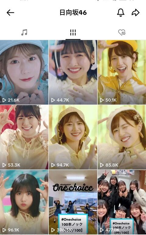 【悲報】日向坂さん、No.2アイドルのはずなのに公式TikTokの動画再生数がAKB以下どころか無名地下ｱｲﾄﾞﾙﾚﾍﾞﾙだった