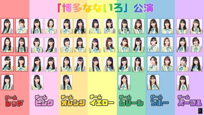【朗報】HKT48「博多なないろ」公演開催のお知らせ！！！