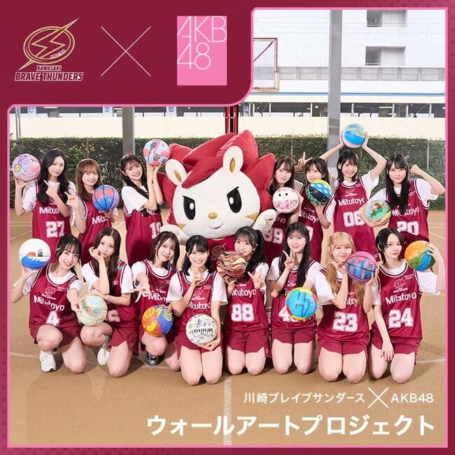 【朗報】AKB48・6月19日（金）13時～ 川崎市「ラ チッタデッラ」イベント出演決定！メンバーデザインウォールアート3年間掲出！！！