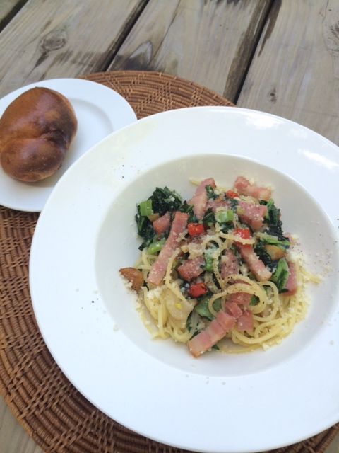 屋久島産 唐辛子と高菜のペペロンチーノ マダムmsのレシピブログ 屋久島便り 屋久島産 唐辛子と高菜のペペロンチーノ マダムmsのレシピブログ 屋久島便り