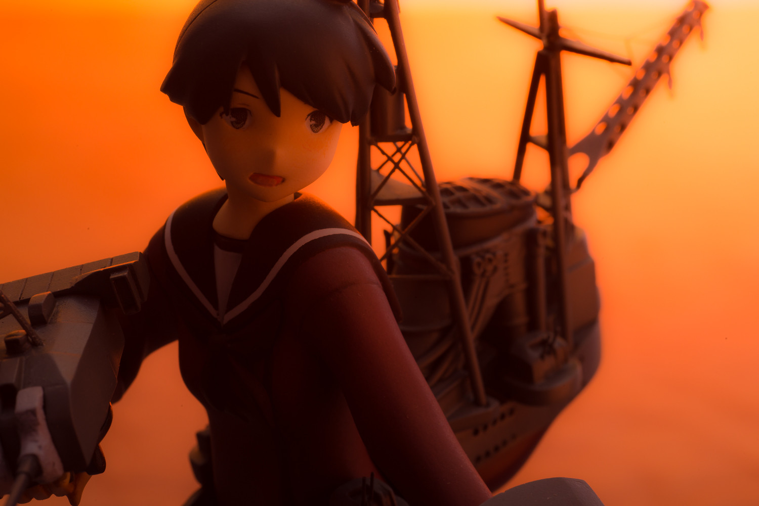 ガレージキット はこむす 最上 艦これ より One Knight Stands