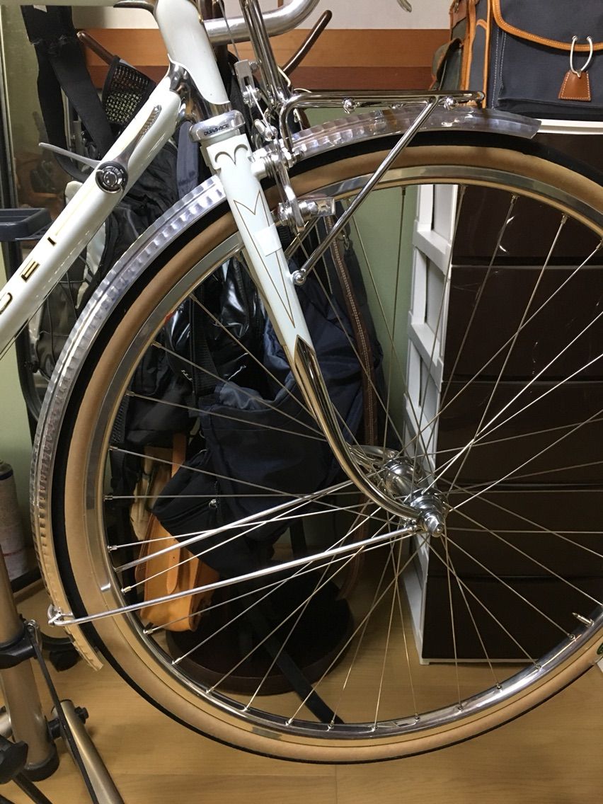 自転車 泥除け ズレ