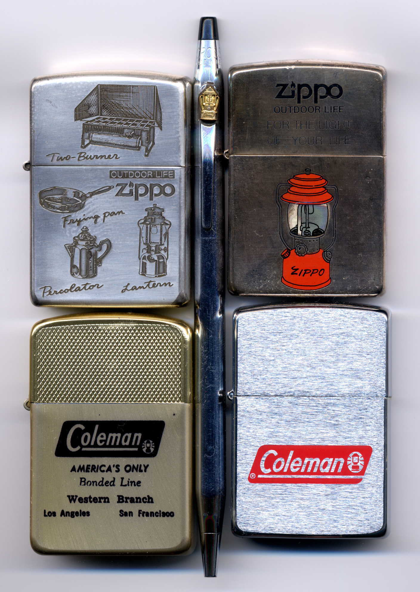 Coleman zippoライター 小さなランタン : よく来たねぇ、まぁ