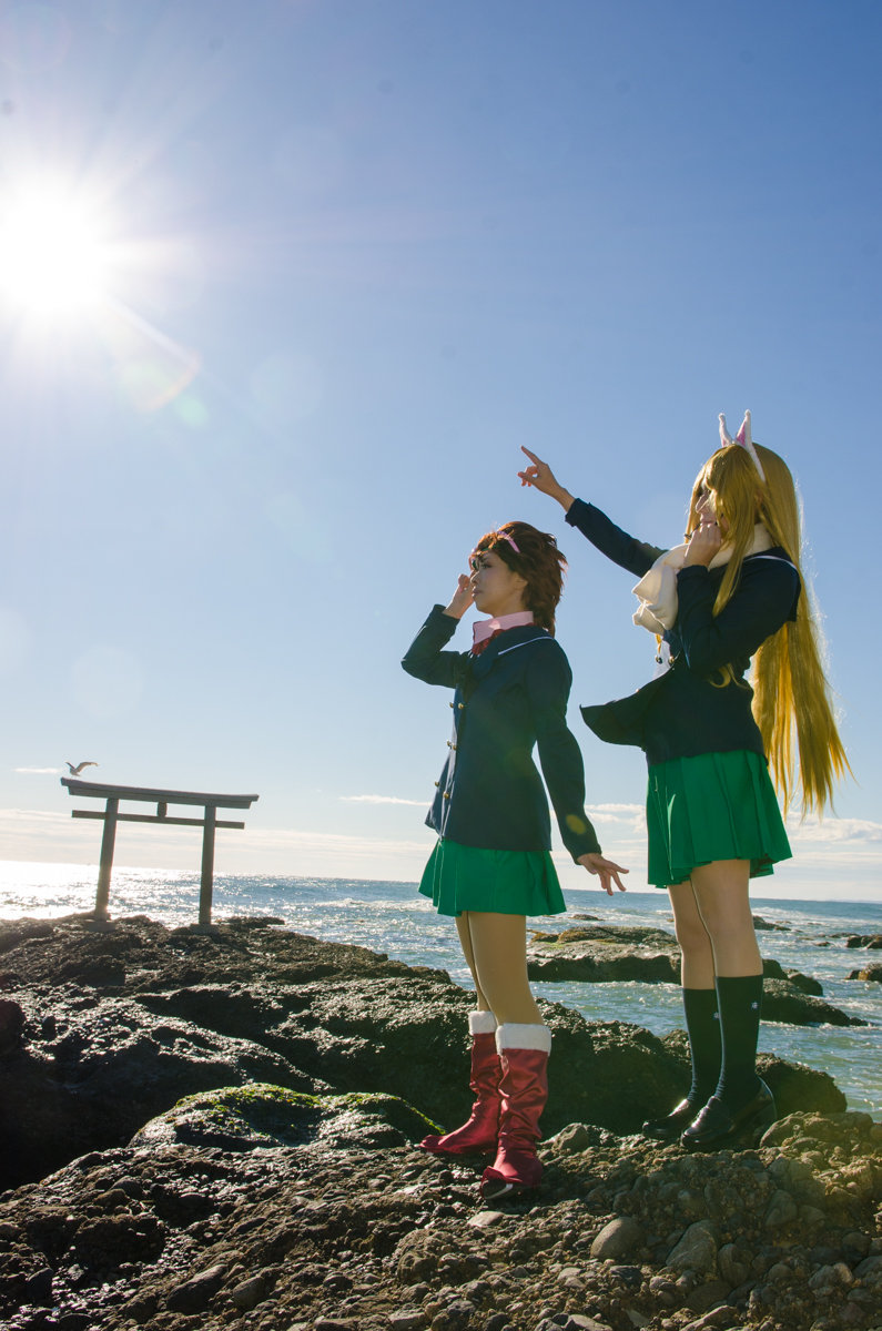 大洗あんこう祭17 大洗女子冬服合わせ アンナの日記