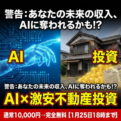AI x 超激安不動産投資！画像4(ICC)