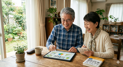 世界一簡単にAIで資産運用LP1画像2(ICC)