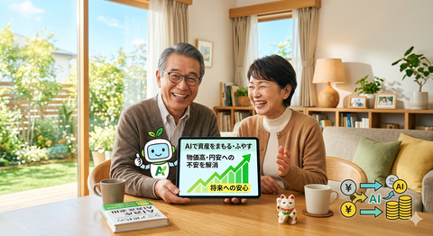 世界一簡単にAIで資産運用LP1画像3(ICC)
