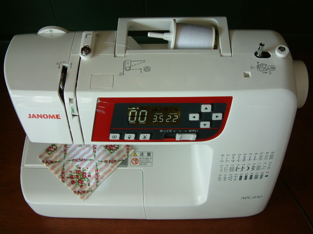 ジャノメ コンピューターミシン ME830に触れてみました。 : みしんぽー