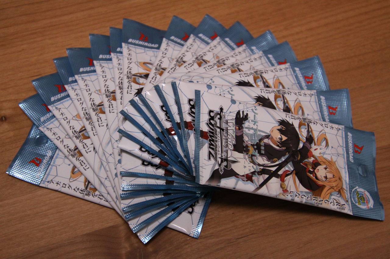 2度目のヴァイス、ボックス開封「ヴァイツ シュバルツ 劇場版ソード