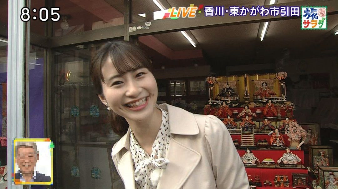 朝だ 生です旅サラダ 佐田志歩 03 02 地方局女子アナphotoroom