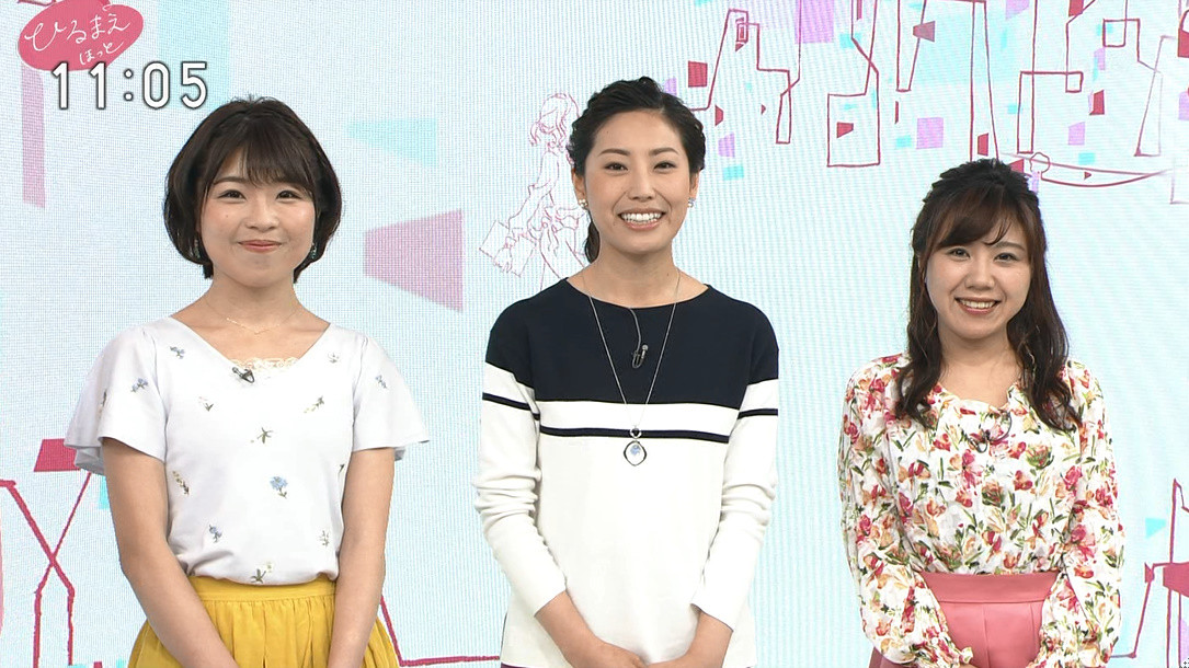 ひるまえほっと 高津諒子 清水明花 宮澤結花 05 17 キー局女子アナphotoroom