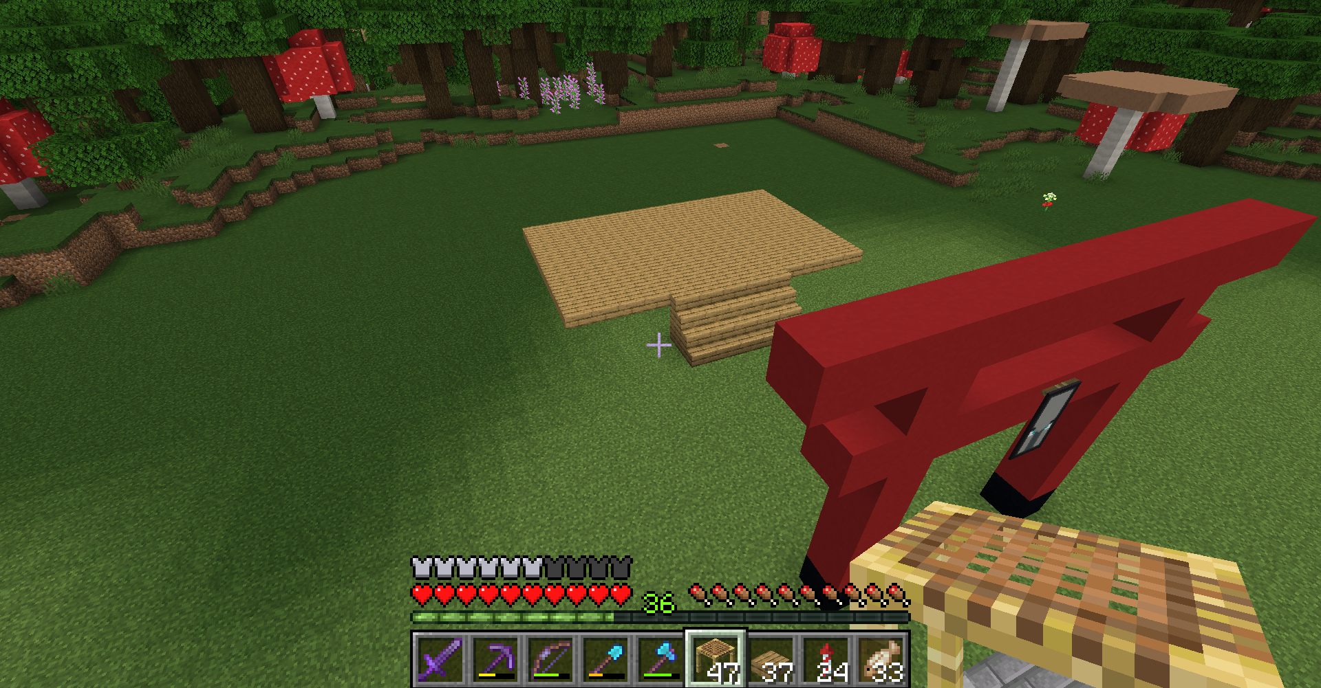 マイクラ 農村神社を移築 その1 どうやら多趣味のようでして