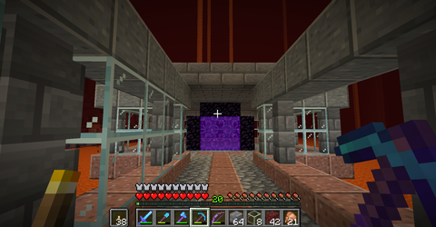 Vol 100 マイクラ ネザーの通路を整備する どうやら多趣味のようでして