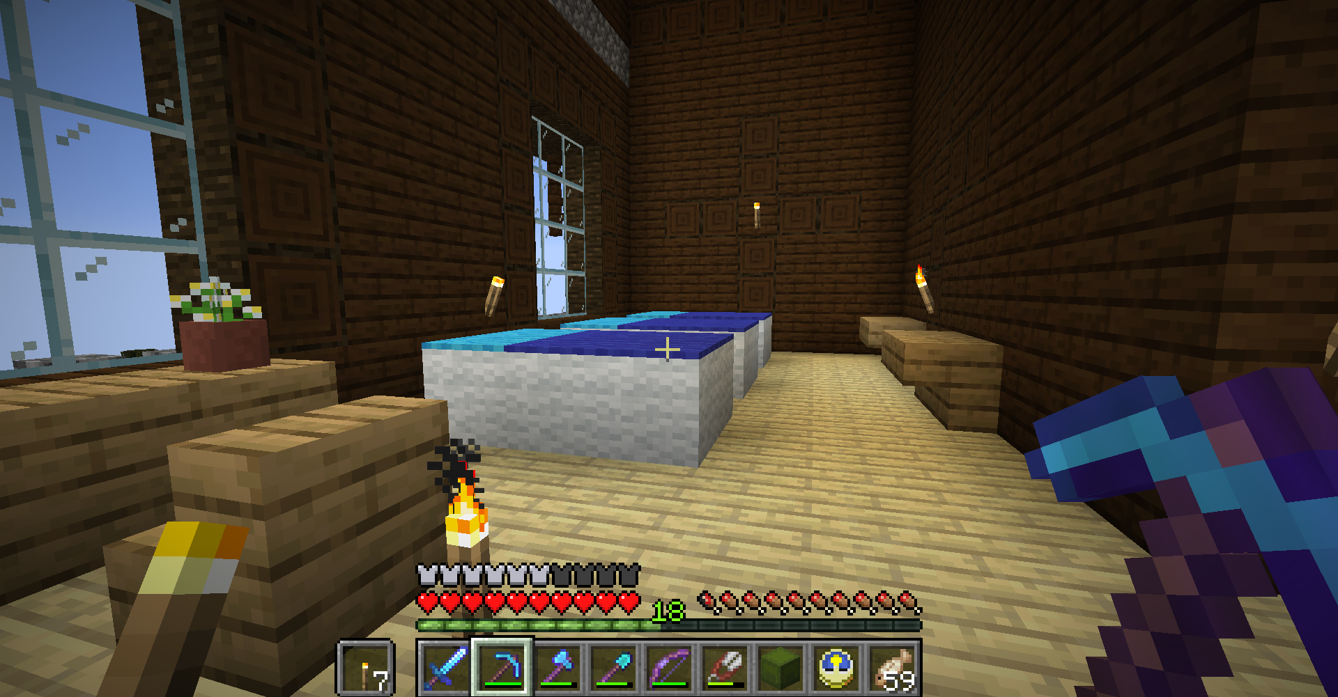 Vol 271 マイクラ 森の洋館を空っぽにする その2 どうやら多趣味のようでして