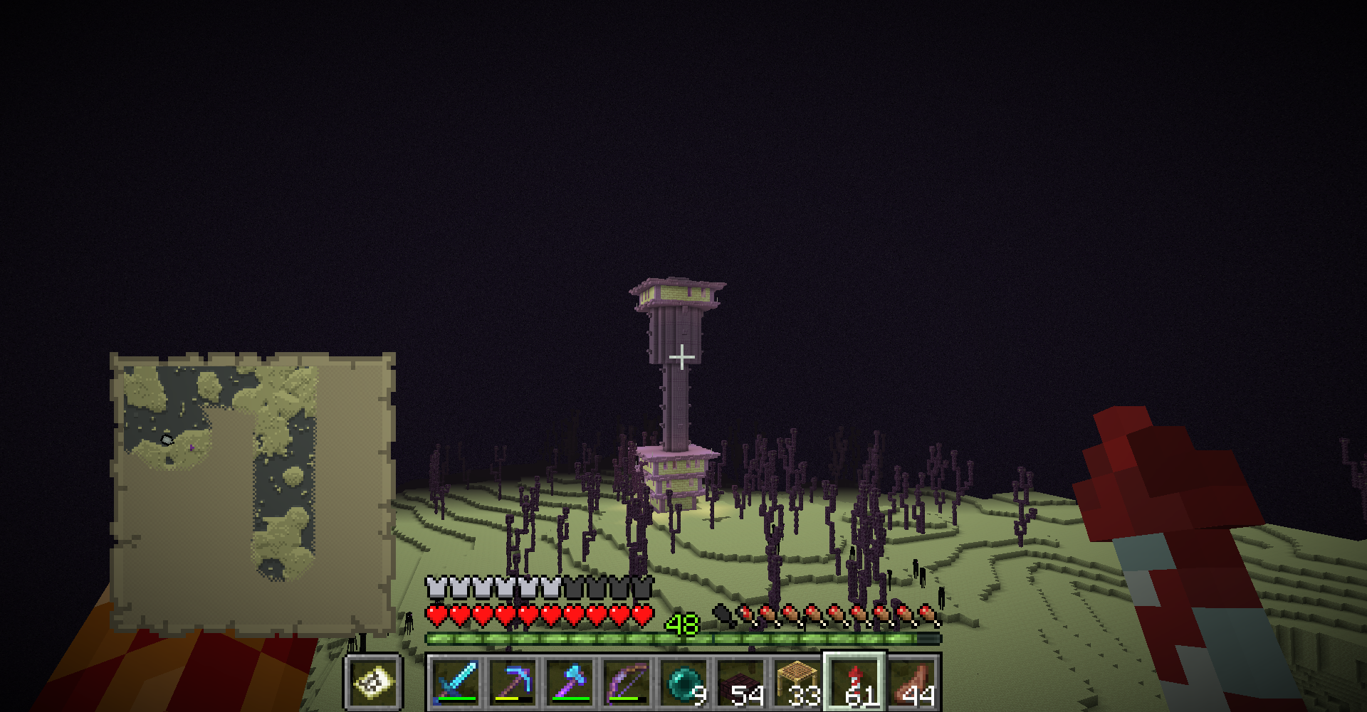 Vol 2 マイクラ エンド世界の地図拡張 その2 どうやら多趣味のようでして