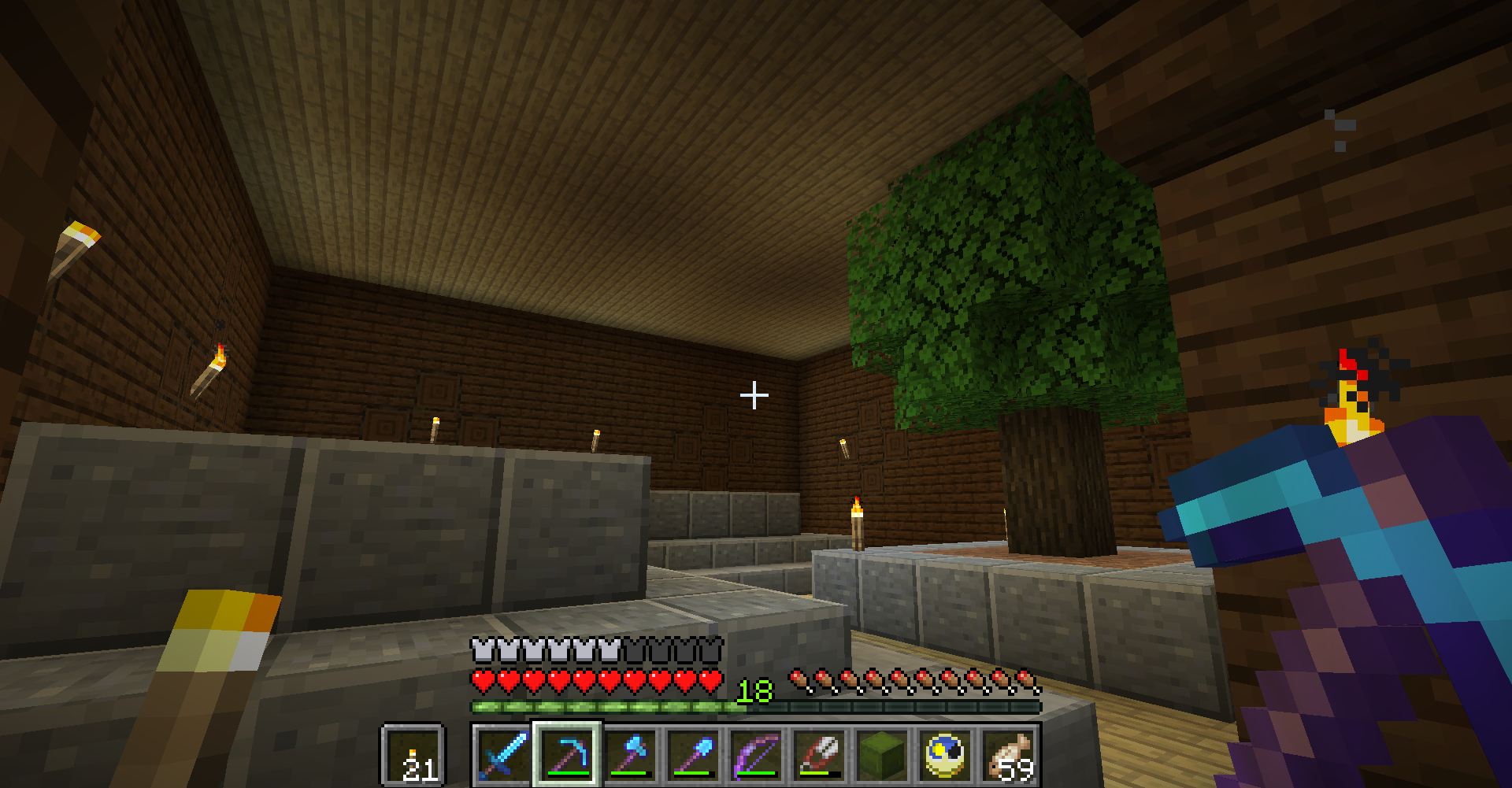 Vol 271 マイクラ 森の洋館を空っぽにする その2 どうやら多趣味のようでして