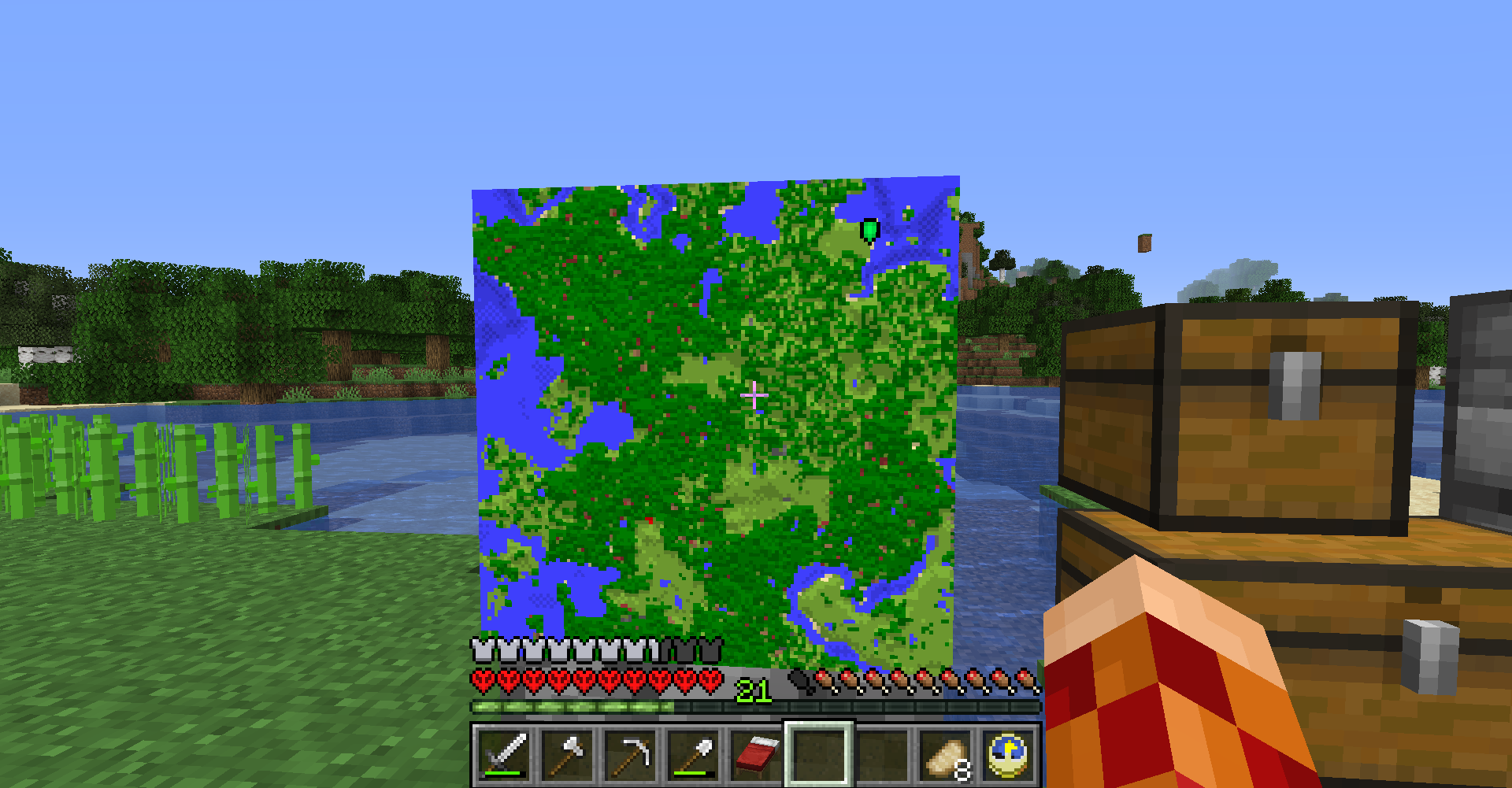 マイクラ ハードコア生活リベンジ 12日目 どうやら多趣味のようでして