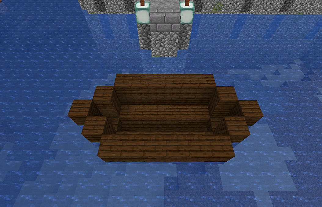 初めての船作り あんずのマイクラ王国建設記 初めての船作り あんずのマイクラ王国建設記