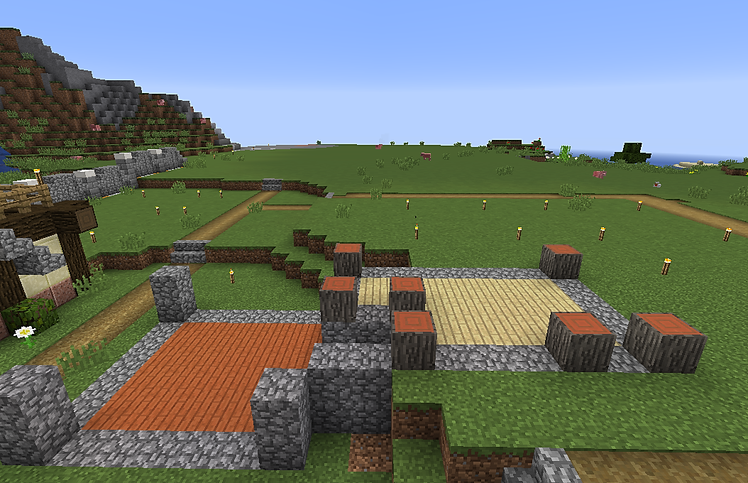 革細工職人の工房を建設 あんずのマイクラ王国建設記