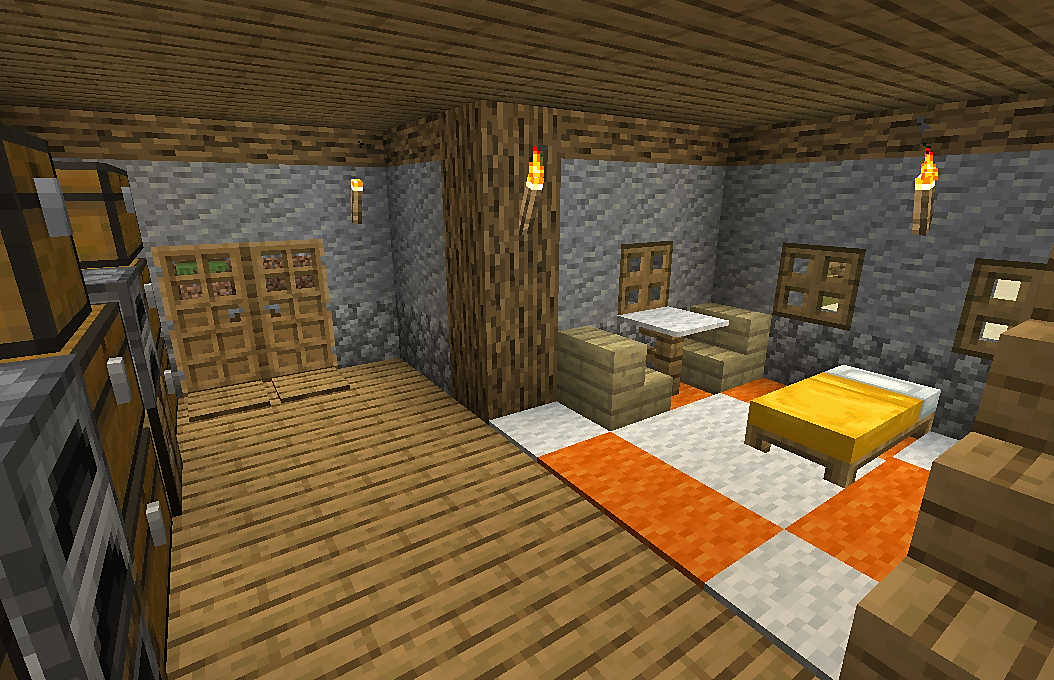 ヨメノ村にて別宅リフォーム あんずのマイクラ王国建設記