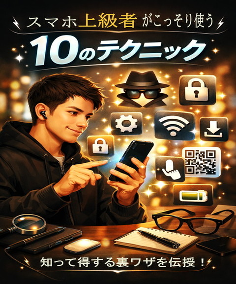 スマホ上級者がこっそり使う10のテクニック