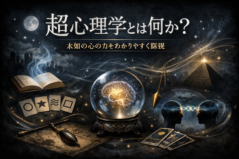 超心理学とは何か？未知の心の力をわかりやすく解説