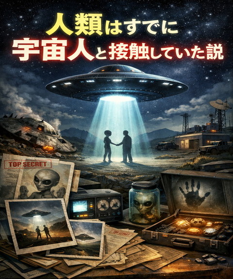 類はすでに宇宙人と接触していた説